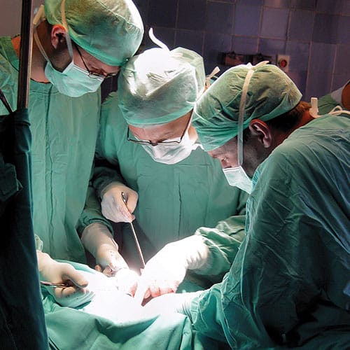 Surgeons Performing Cardiac Surgery